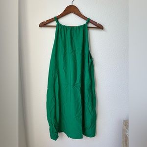 Banana Republic Shift Dress Size 10 Kailua Green Pockets